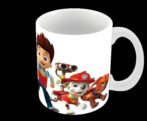 Caneca Polímero Patrulha Canina Personalizada