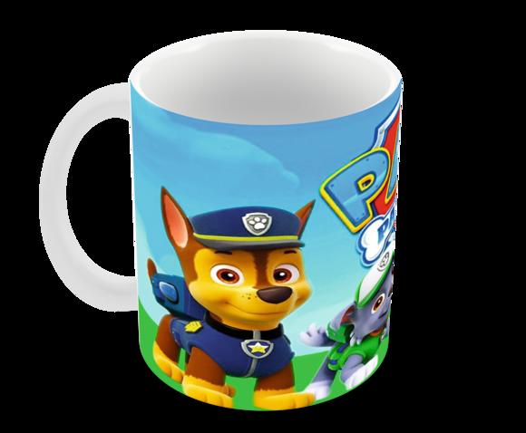 Caneca Polímero Patrulha Canina Personalizada