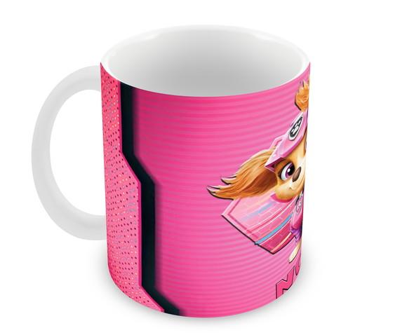 Caneca Polímero Patrulha Canina Super Filhotes Personalizada