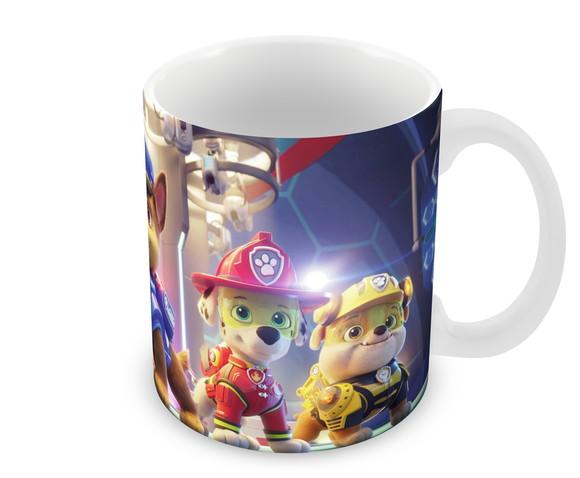 Caneca Polímero Patrulha Canina Super Filhotes Personalizada