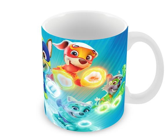 Caneca Polímero Patrulha Canina Super Filhotes Personalizada