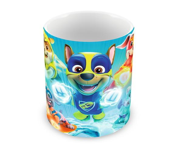 Caneca Polímero Patrulha Canina Super Filhotes Personalizada