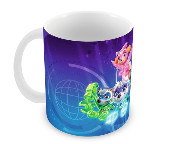 Caneca Polímero Patrulha Canina Super Filhotes Personalizada