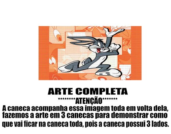 Caneca Polímero Pernalonga Personalizada