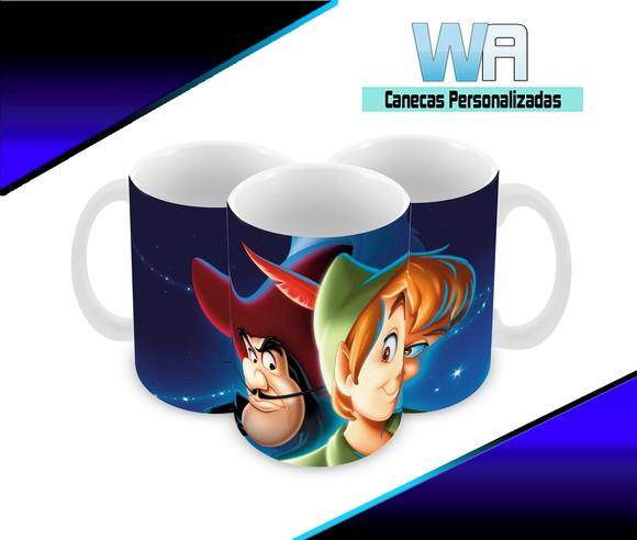 Caneca Polímero Peter Pan Personalizada