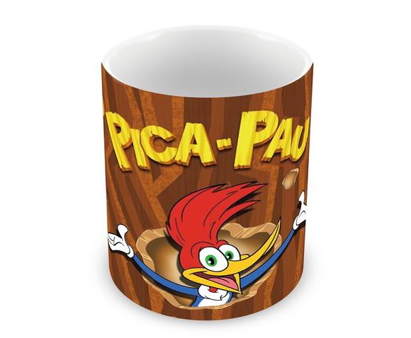Caneca Polímero Pica Pau Personalizada