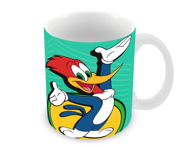 Caneca Polímero Pica Pau Seu Nome Personalizada