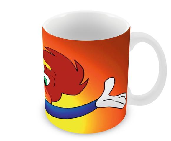 Caneca Polímero Pica Pau Personalizada
