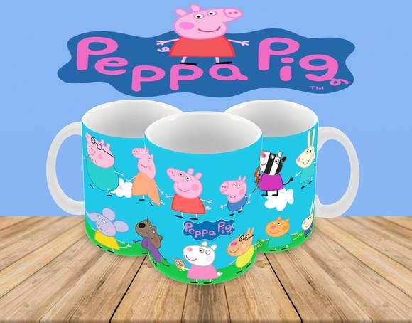 Caneca Polímero Pig Personalizada
