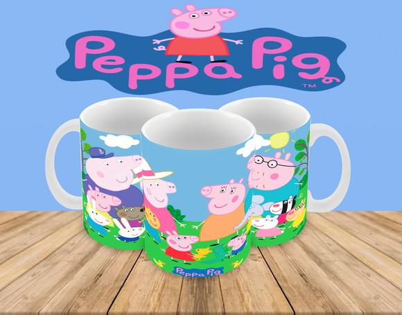 Caneca Polímero Pig Personalizada