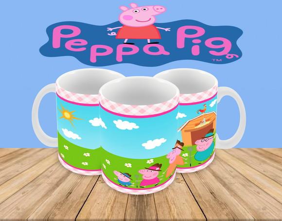 Caneca Polímero Pig Personalizada
