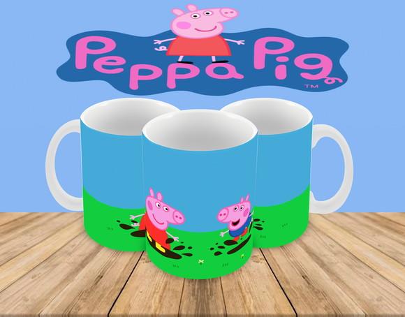 Caneca Polímero Pig Personalizada