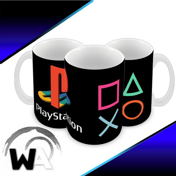 Caneca Polímero Playstation 4 Personalizada
