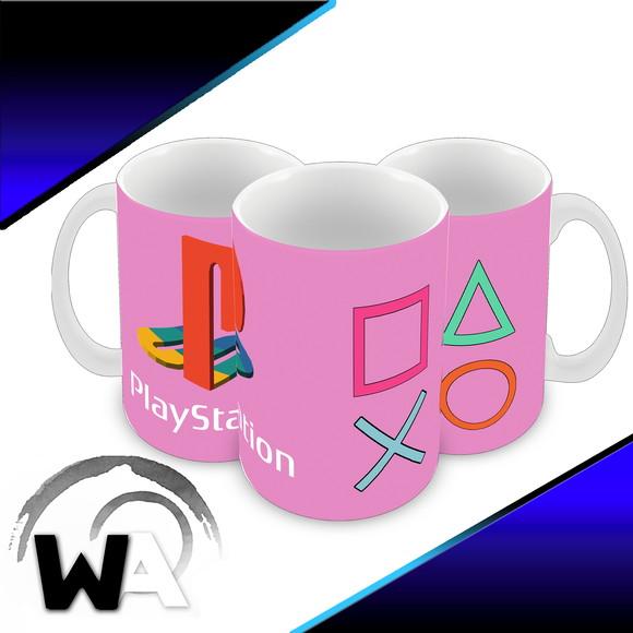 Caneca Polímero Playstation 4 Personalizada