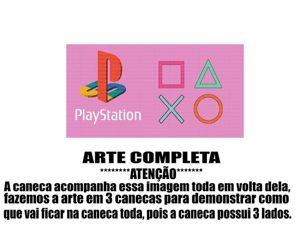 Caneca Polímero Playstation 4 Personalizada