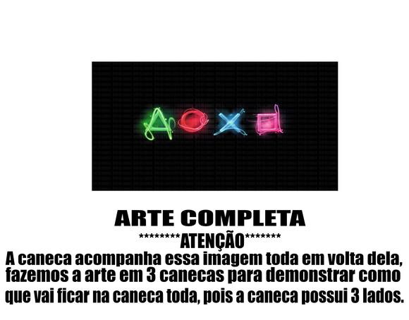 Caneca Polímero Playstation 4 Personalizada