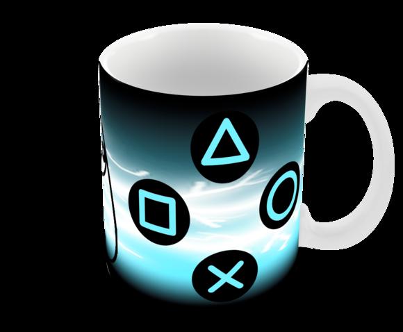 Caneca Polímero Playstation 4 Personalizada