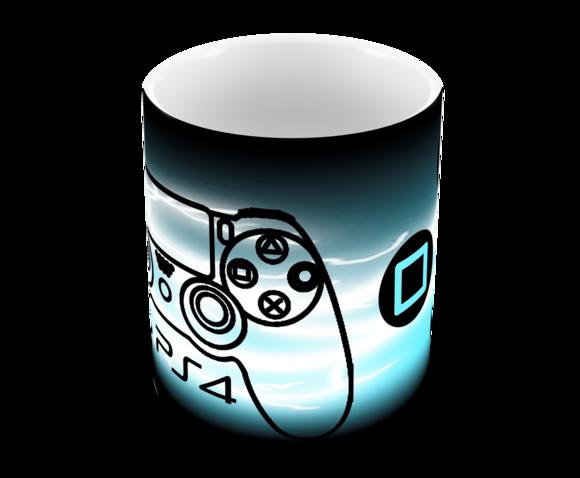 Caneca Polímero Playstation 4 Personalizada