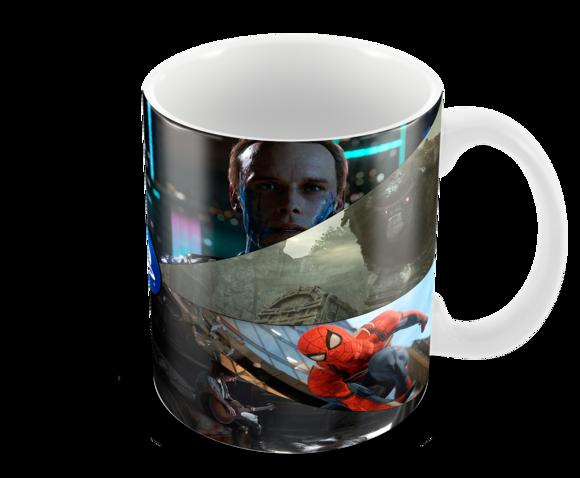 Caneca Polímero Playstation 4 Personalizada