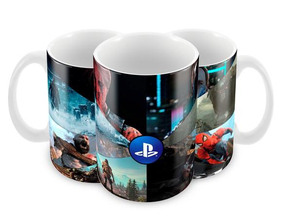 Caneca Polímero Playstation 4 Personalizada