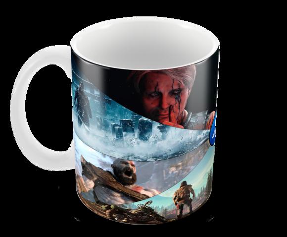 Caneca Polímero Playstation 4 Personalizada