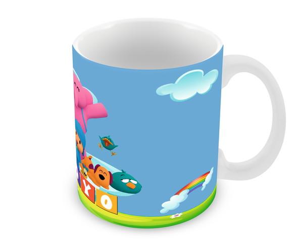 Caneca Polímero Pocoyo Personalizada