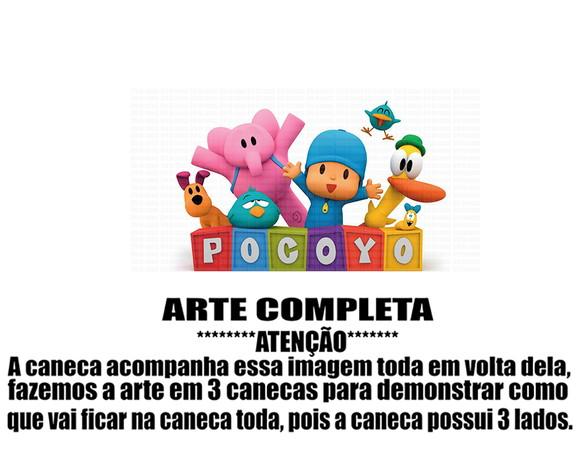 Caneca Polímero Pocoyo Personalizada