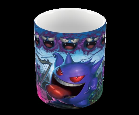 Caneca Polímero Pokémon Gengar Personalizada