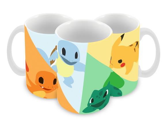 Caneca Polímero Pokémon Personalizada