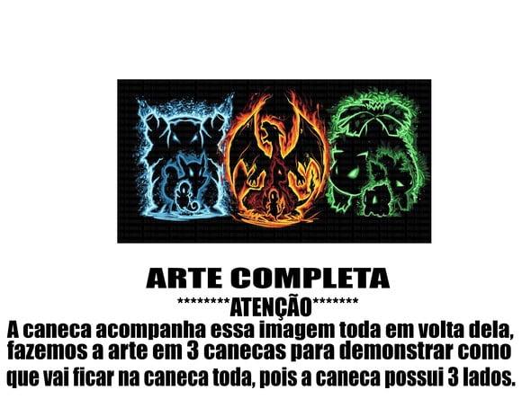 Caneca Polímero Pokémon Personalizada