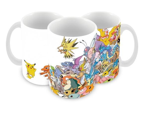 Caneca Polímero Pokémon Personalizada