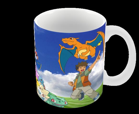 Caneca Polímero Pokémon Personalizada