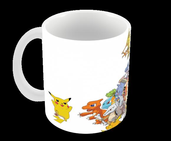 Caneca Polímero Pokémon Personalizada