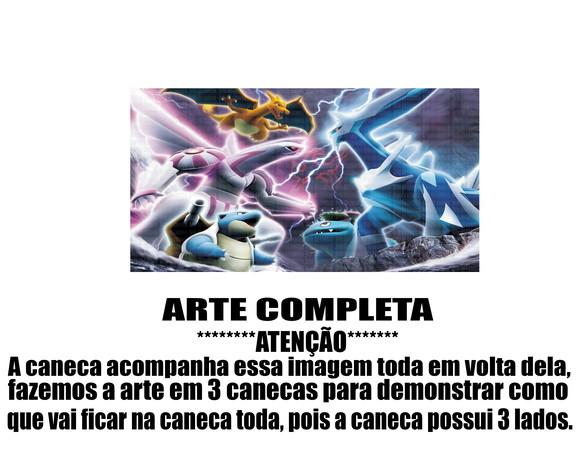 Caneca Polímero Pokémon Personalizada