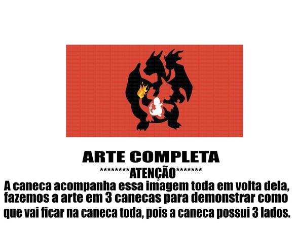 Caneca Polímero Pokémon Personalizada