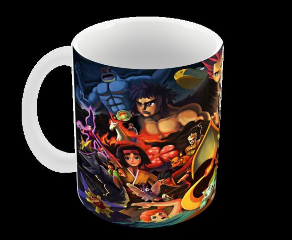 Caneca Polímero Pokémon Personalizada