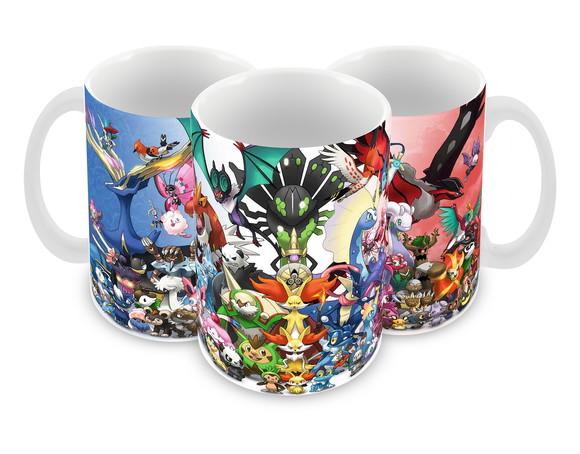 Caneca Polímero Pokémon Personalizada