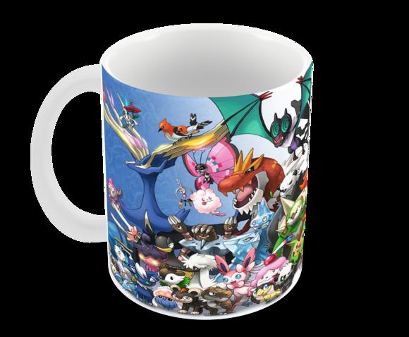 Caneca Polímero Pokémon Personalizada