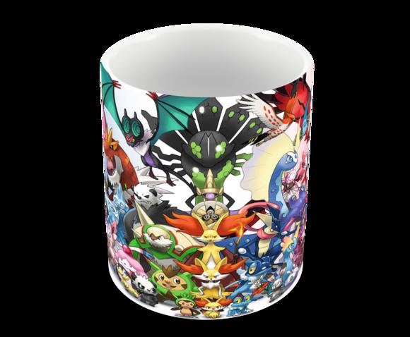 Caneca Polímero Pokémon Personalizada