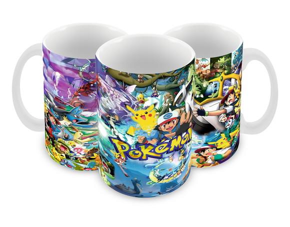 Caneca Polímero Pokémon Personalizada
