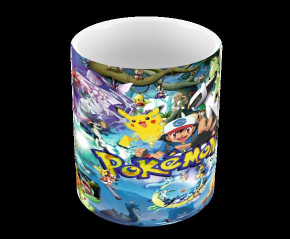 Caneca Polímero Pokémon Personalizada