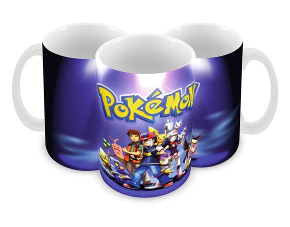 Caneca Polímero Pokémon Personalizada