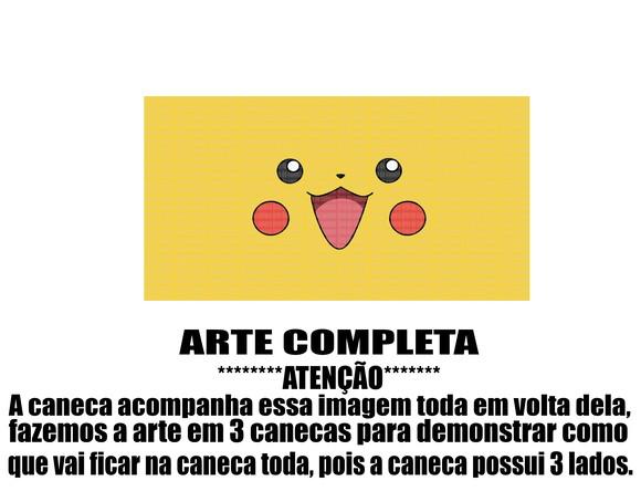 Caneca Polímero Pokémon Personalizada