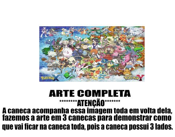 Caneca Polímero Pokémon Personalizada