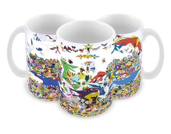 Caneca Polímero Pokémon Personalizada