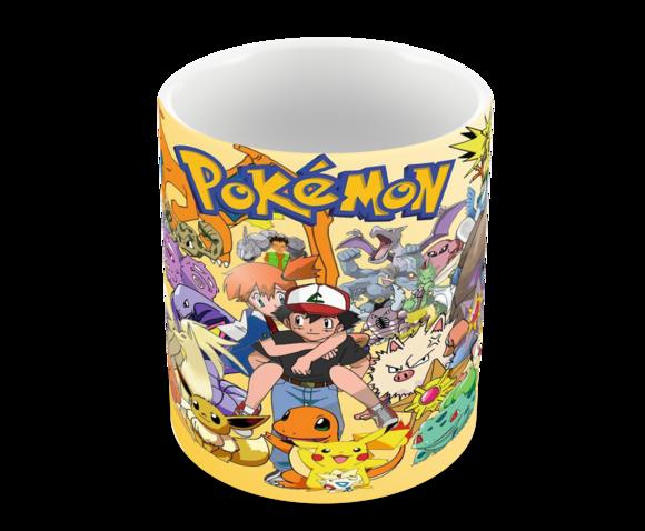Caneca Polímero Pokémon Personalizada