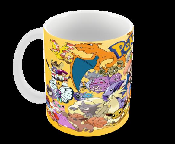 Caneca Polímero Pokémon Personalizada