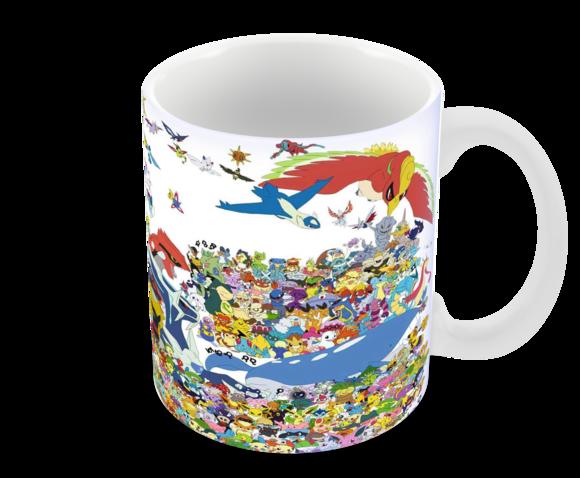 Caneca Polímero Pokémon Personalizada