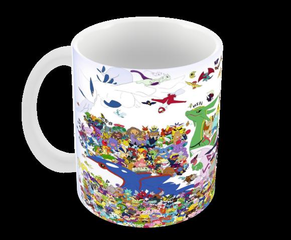 Caneca Polímero Pokémon Personalizada