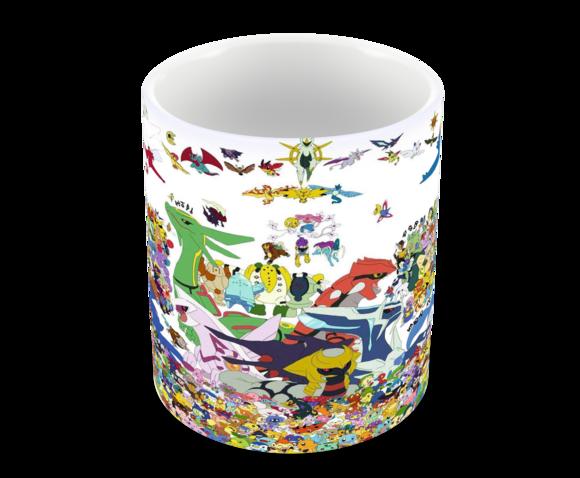 Caneca Polímero Pokémon Personalizada